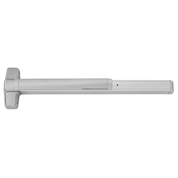 Von Duprin Grade 1 Concealed Vertical Rod Exit Bar for Wood Doors, 36-in Device, Exit Only, Hex Dogging, Satin 9847WDCEO 3 26D - main